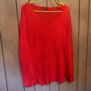 Long sleeve red Charlotte Russe shirt size 2X